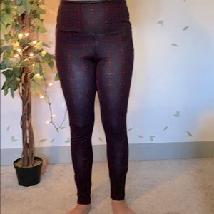 Iman navy/burgundy Plaid leggi…